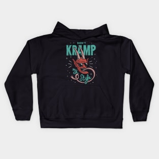 Krampus "Don't Kramp My Style" Kids Hoodie